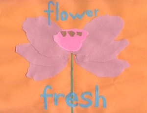 Breathing in, I see myself as a flower. Breathing out, I feel fresh.
